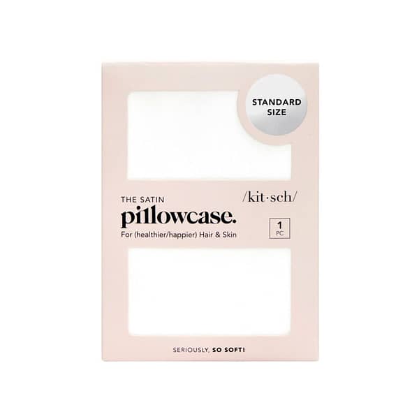 Kitsch Satin Pillowcase - Ivory
