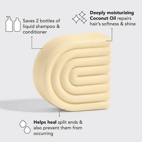 Kitsch Moisturizing Coconut Oil Conditioner Bar