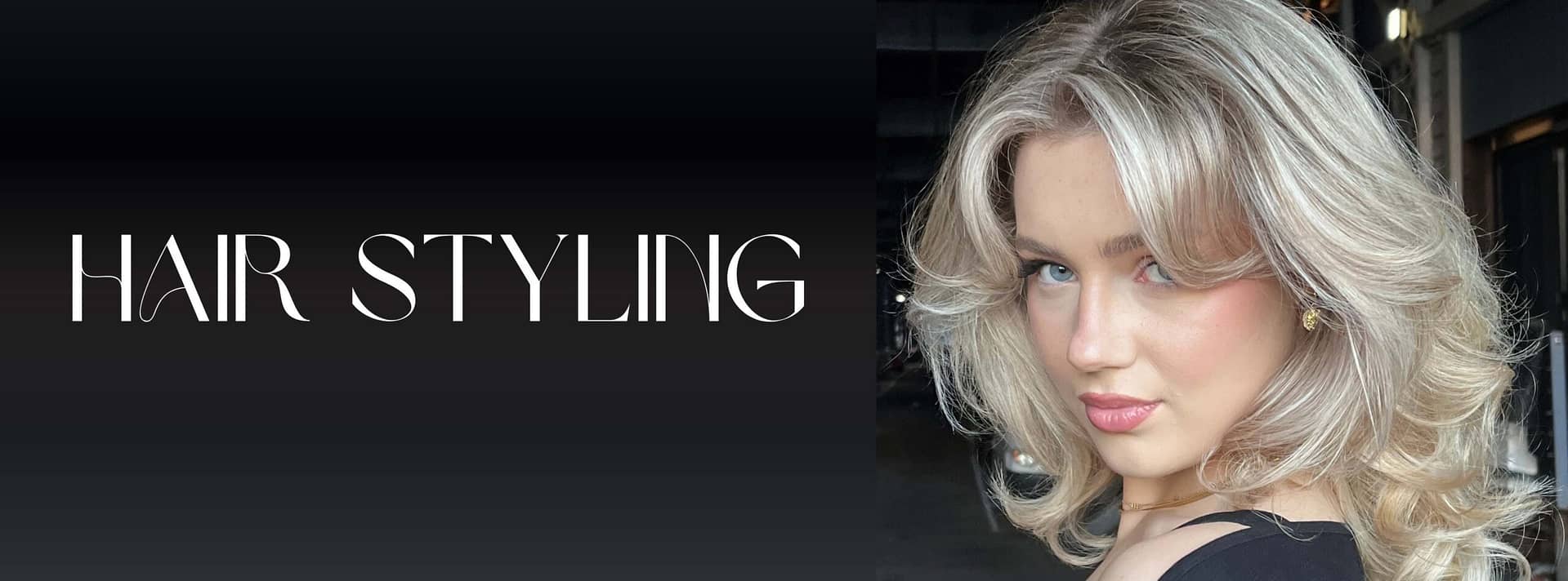 Hair styling products australia banner
