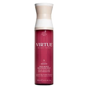 virtue frizz block smoothing spray