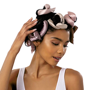 Kitsch Satin Wrapped Flexi Rods - Rosewood
