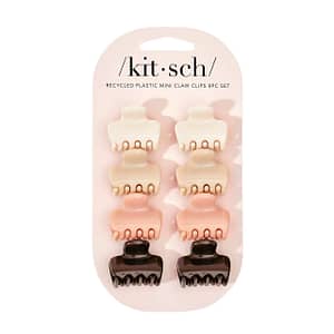 Kitsch mini claw clips rosewood