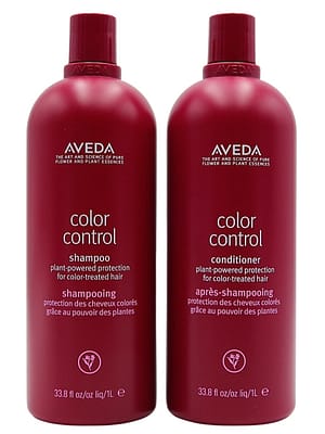 aveda color control shampoo conditioner 1L