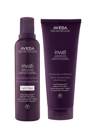 aveda invati advanced light shampoo and conditioner set