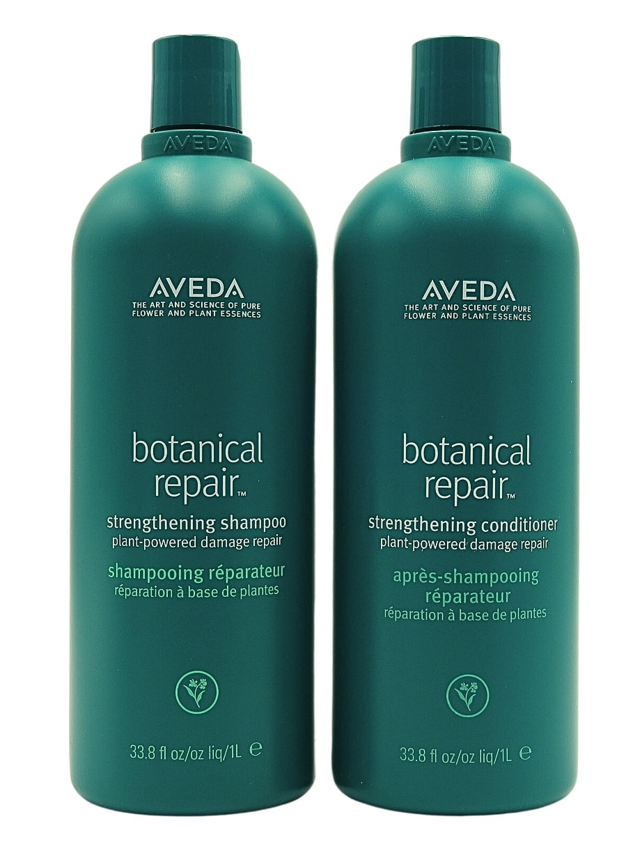 aveda botanical repair shampoo conditioner set 1L