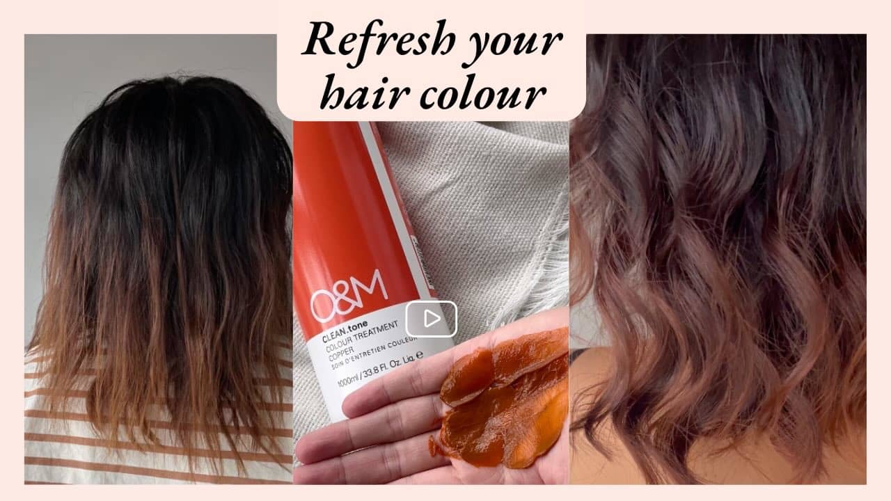 Refresh your hair colour